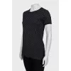 Blue Polka Dot T-Shirt