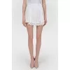 Openwork skirt mini with tag