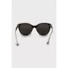 Sunglasses with branded frames