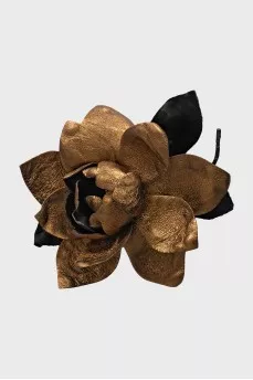 Vintage camellia brooch