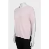 Knitted cashmere t-shirt