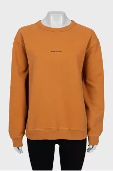 Orange sweatshirt
