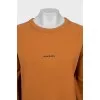Orange sweatshirt