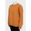 Orange sweatshirt