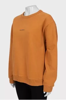 Orange sweatshirt