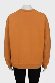 Orange sweatshirt