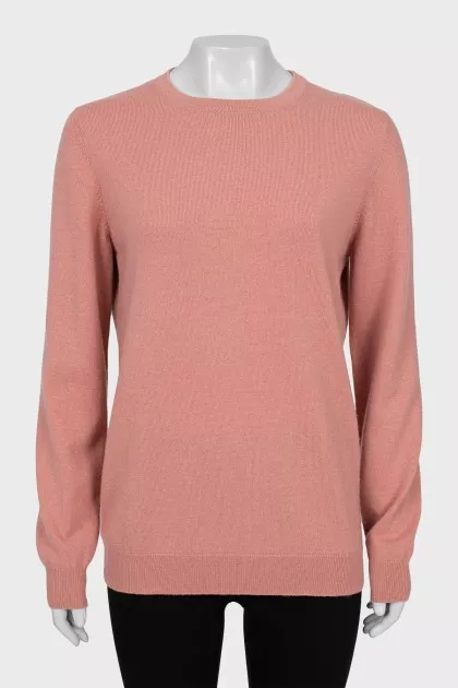 Pink cashmere jumper