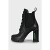Monolith ankle boots