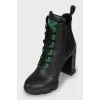 Monolith ankle boots