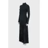 Dress with translucent bottom