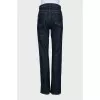Blue high waist jeans