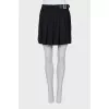 Pleated skirt-shorts
