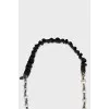Vintage elastic necklace