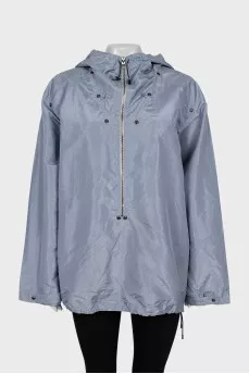 Blue oversized jacket