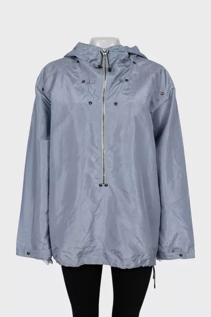 Blue oversized jacket