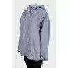Blue oversized jacket