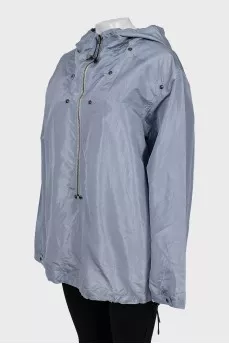 Blue oversized jacket