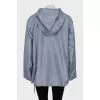 Blue oversized jacket