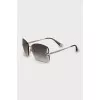 Sunglasses with decorative slits