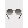 Sunglasses with decorative slits