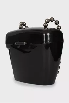 Black plastic bag