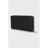 Wallet with brand logo