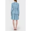 Denim's dress with flower stalls with tag