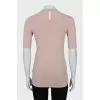 T-shirt with button fastening