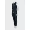 Jumpsuit decorated with crystals