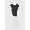 Loose suede dress