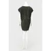 Loose suede dress