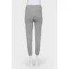 Trousers with elastic and drawstring