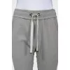 Trousers with elastic and drawstring