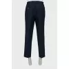 Men's tapered trousers in blue