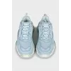 Голубые кроссовки Triple S