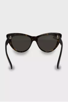 Brown cat eye sunglasses