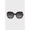Two-tone frame sunglasses
