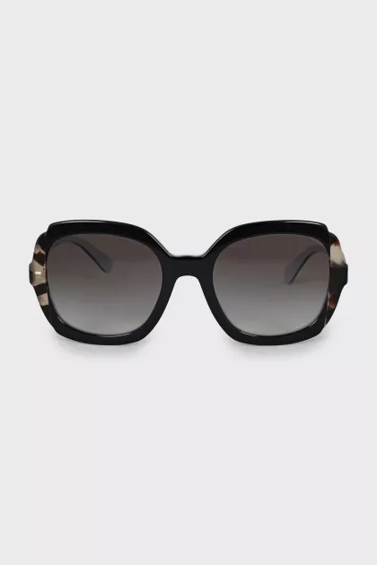 Two-tone frame sunglasses