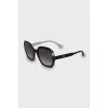Two-tone frame sunglasses