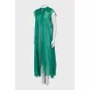 Transparent silk dress