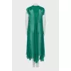 Transparent silk dress