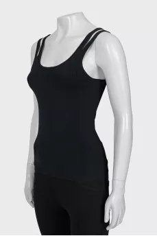 T-shirt with metal details