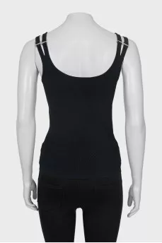 T-shirt with metal details