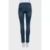 Dark blue skinny fit jeans