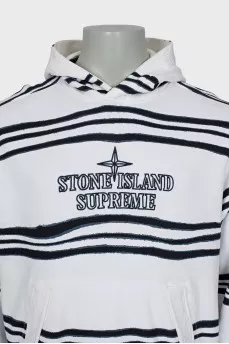 Чоловіче худі by Supreme x Stone Island