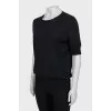 Slim fit black t-shirt