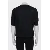 Slim fit black t-shirt