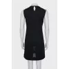 Sleeveless dress with print