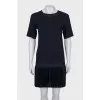 Dress with buttons on the back