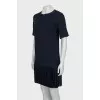 Dress with buttons on the back